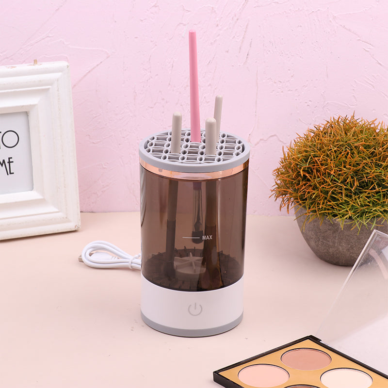 SereneLuxe™ Electric Makeup Brush Cleaner