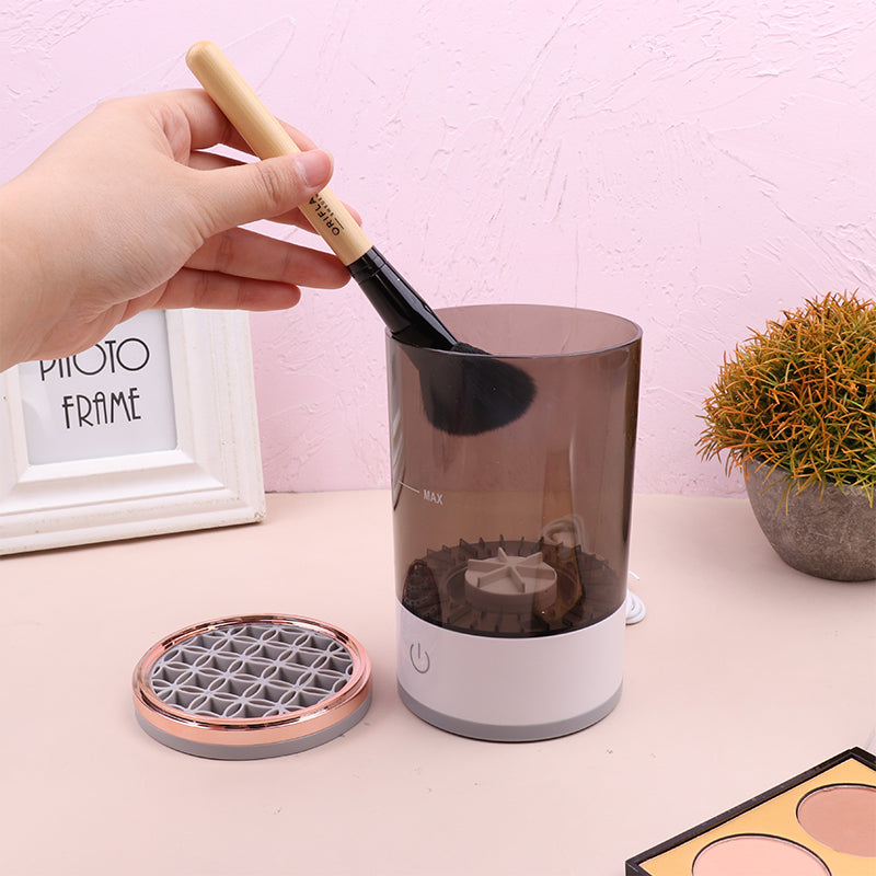 SereneLuxe™ Electric Makeup Brush Cleaner